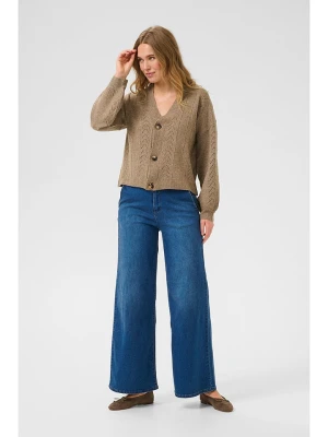 Cream Kardigan "Holiday" w kolorze jasnobrązowym rozmiar: S/M