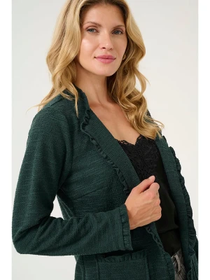 Cream Kardigan "Mellie" w kolorze ciemnozielonym rozmiar: XXL