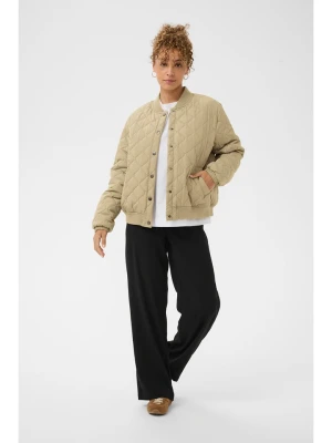 Cream Kurtka pikowana w kolorze oliwkowym rozmiar: 44