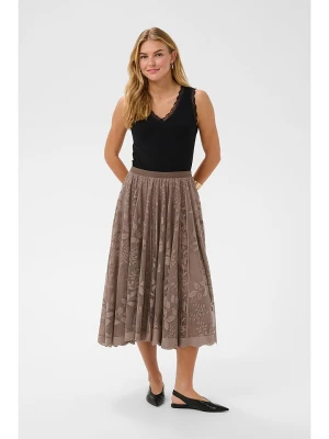 Cream Spódnica w kolorze brązowym rozmiar: L / XL