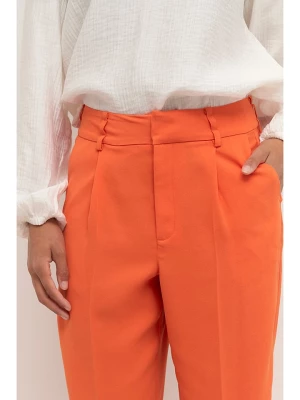 Cream Spodnie garniturowe "Saga" w kolorze pomarańczowym rozmiar: 40