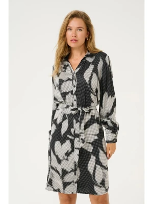 Cream Sukienka "Omma" w kolorze czarno-szarym rozmiar: 44