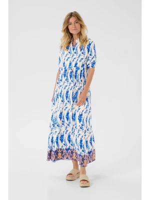 Cream Sukienka w kolorze biało-niebieskim rozmiar: L / XL