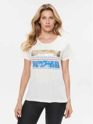 Cream T-Shirt Tuna 10610058 Biały Relaxed Fit