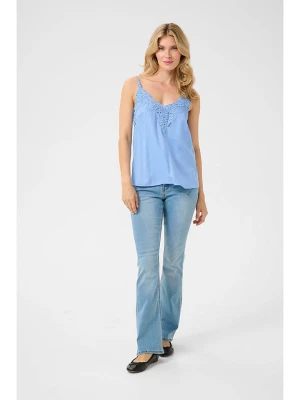 Cream Top "Anna" w kolorze błękitnym rozmiar: 46