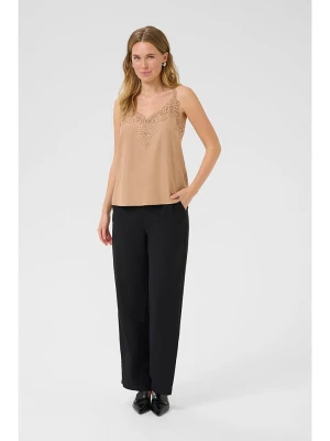 Cream Top "Anna" w kolorze karmelowym rozmiar: 40