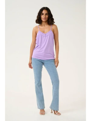 Cream Top w kolorze fioletowym rozmiar: M