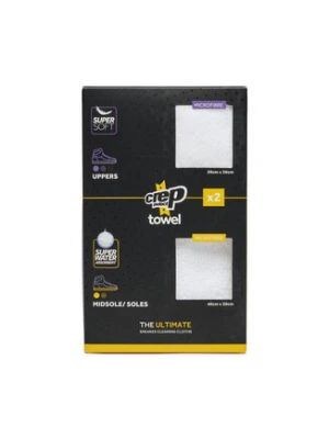 Crep Protect Komplet ścierek The Ultimate Sneaker Cleaning Cloths CP039 Biały