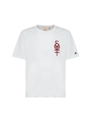 Crew Neck Logo Print T-Shirt Sotf