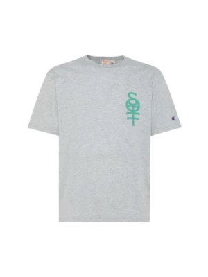 Crew Neck Logo Print T-Shirt Sotf