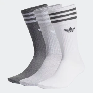 Crew Socks 3 Pairs Adidas biały