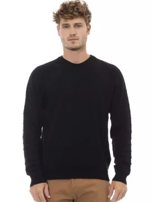 Crewneck Sweater, Długie Rękawy, Regular Fit Alpha Studio