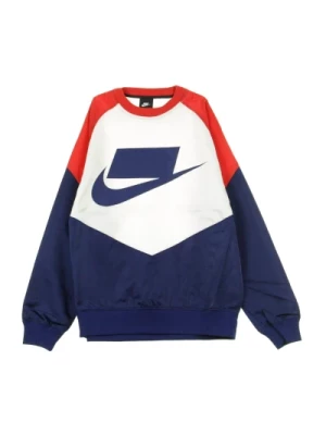 Crewneck Sweatshirt Blue Void/University Red/Sail Nike