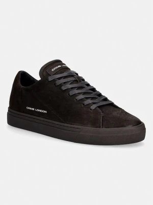 Crime London AMUSE sneakersy męskie nubukowe brązowy