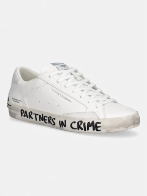 Crime London DISTRESSED sneakersy męskie skórzane