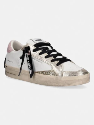Crime London SK8 DELUXE sneakersy damskie skórzane
