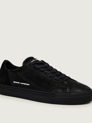 Crime London Skórzane sneakersy Amuse czarny
