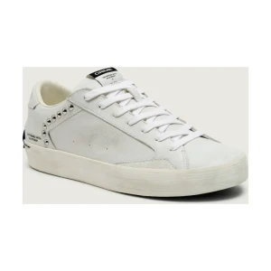 Crime London Skórzane sneakersy DISTRESSED