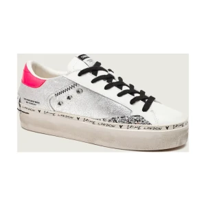 Crime London Skórzane sneakersy DISTRESSED