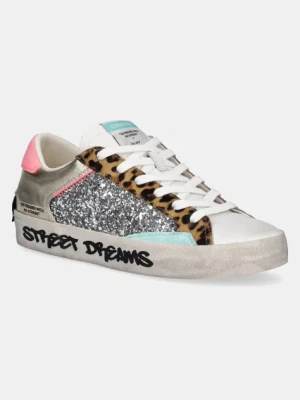 Crime London sneakersy DISTRESSED damskie kolor złoty 20004PP7