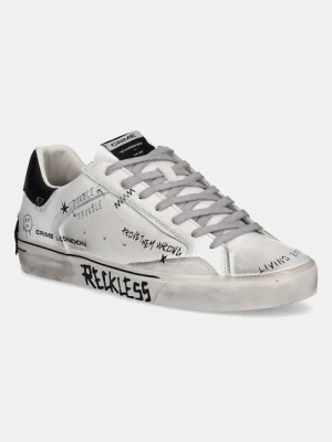 Crime London sneakersy skórzane DISTRESSED DECONSTRUCTED