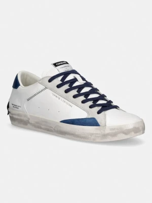 Crime London sneakersy skórzane DISTRESSED LOW
