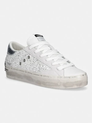 Crime London sneakersy skórzane DISTRESSED PLATFORM