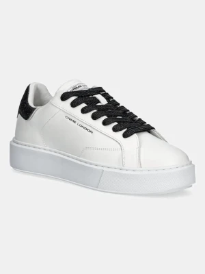 Crime London sneakersy skórzane NEW EXTRALIGHT damskie kolor biały 25401AA8