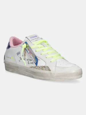 Crime London sneakersy skórzane SK8 DELUXE damskie kolor biały 20101PP7