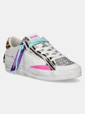 Crime London sneakersy skórzane SK8 DELUXE damskie kolor biały 20105PP7