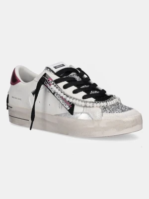 Crime London sneakersy skórzane SK8 DELUXE damskie kolor biały 25101AA8