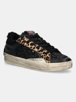 Crime London sneakersy skórzane SK8 DELUXE damskie kolor czarny 25108AA8