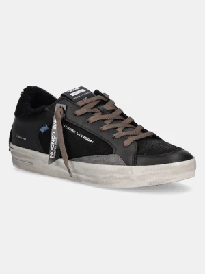Crime London sneakersy skórzane SK8 DELUXE męskie kolor czarny 11111AA8