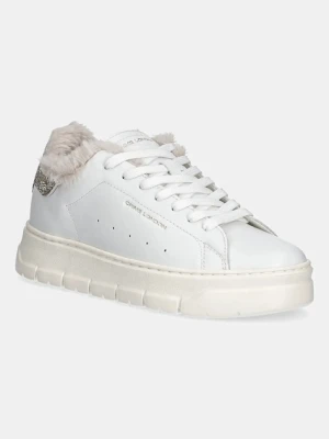 Crime London sneakersy skórzane STORM damskie kolor biały 21950AA7
