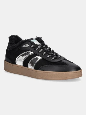 Crime London sneakersy skórzane WEMBLEY damskie kolor czarny 25251AA8
