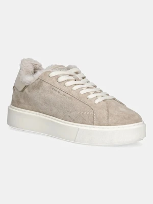 Crime London sneakersy zamszowe NEW EXTRALIGHT damskie kolor beżowy 25402AA8
