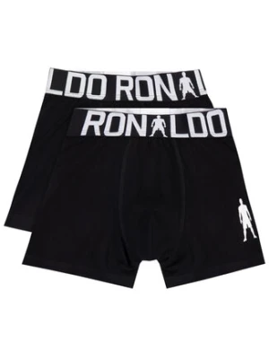Cristiano Ronaldo CR7 Komplet 2 par bokserek Boys 2-Pack Boxer 8400-51-451 Czarny