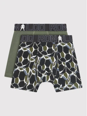 Cristiano Ronaldo CR7 Komplet 2 par bokserek Trunk 2-Pack 8400-51-565 Zielony