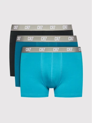 Cristiano Ronaldo CR7 Komplet bokserek Basic Trunk 3-Pack 8100-49-2717 Niebieski