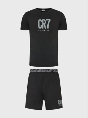 Cristiano Ronaldo CR7 Piżama 8730-41-917 Czarny Regular Fit