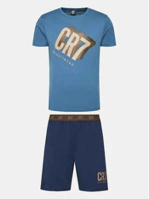 Cristiano Ronaldo CR7 Piżama 8730-41-925 Niebieski Regular Fit