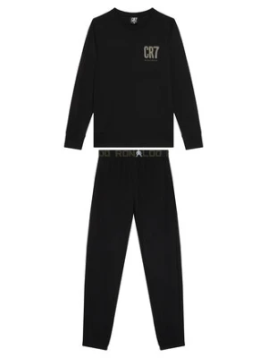 Cristiano Ronaldo CR7 Piżama 8770-42 Czarny Regular Fit