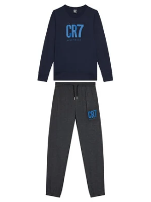 Cristiano Ronaldo CR7 Piżama 8770-42 Czarny Regular Fit