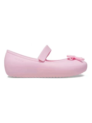 Crocs Baleriny "Brooklyn Bow" w kolorze jasnoróżowym rozmiar: 20/21