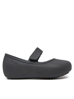 Crocs Baleriny Brooklyn Mary Jane Flat T 209430 Czarny