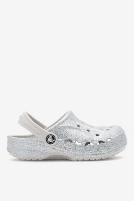 CROCS BAYA GLITTER CLOG K 207015-040 Srebrny