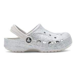 CROCS BAYA GLITTER CLOG K 207015-040 Srebrny