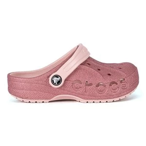 CROCS BAYA GLITTER CLOG KIDS 207015-6SR Różowy