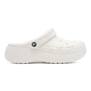 CROCS BAYA PLATFORM CLOG 208186-100 Biały