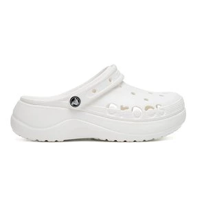 CROCS BAYA PLATFORM CLOG 208186-100 Biały